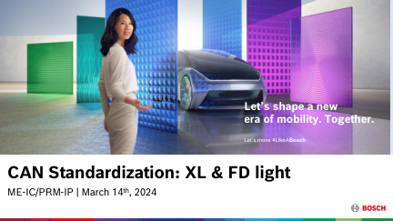 CAN 标准化：XL 和 FD light